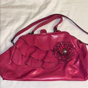 Pink crossbody Nicole by Nicole Miller purse